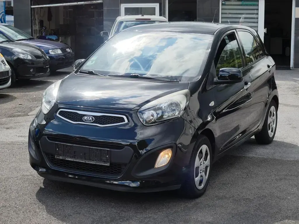 Gebraucht Kia Picanto Edition 7 69 PS (50 kW) 2012 Schwarz Kleinwagen