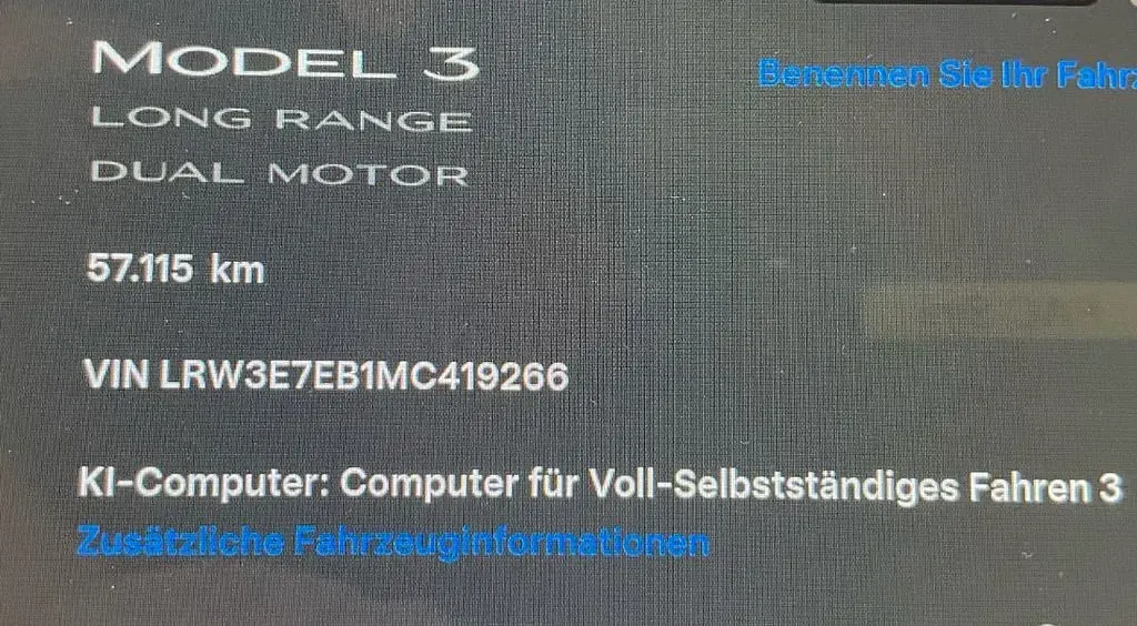 Gebraucht Tesla Model 3 324 kW (441 PS) 2021 Weiß Limousine