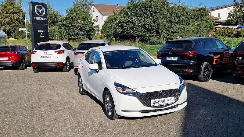 Weiß Gebraucht 2021 Mazda 2 Kizoku Kleinwagen | 16.980 € (Fairer Preis) - Bild 1/4