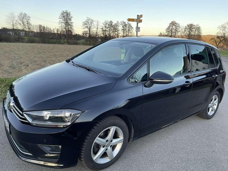Gebraucht VW Golf Sportsvan Sound 125 PS (91 kW) 2017 Schwarz Van / Kleinbus
