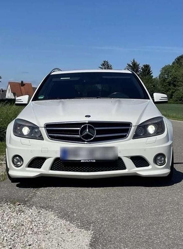 Silber Gebraucht 2010 Mercedes C63 AMG AMG Kombi | 29.999 € (Guter Preis) - Bild 1/4