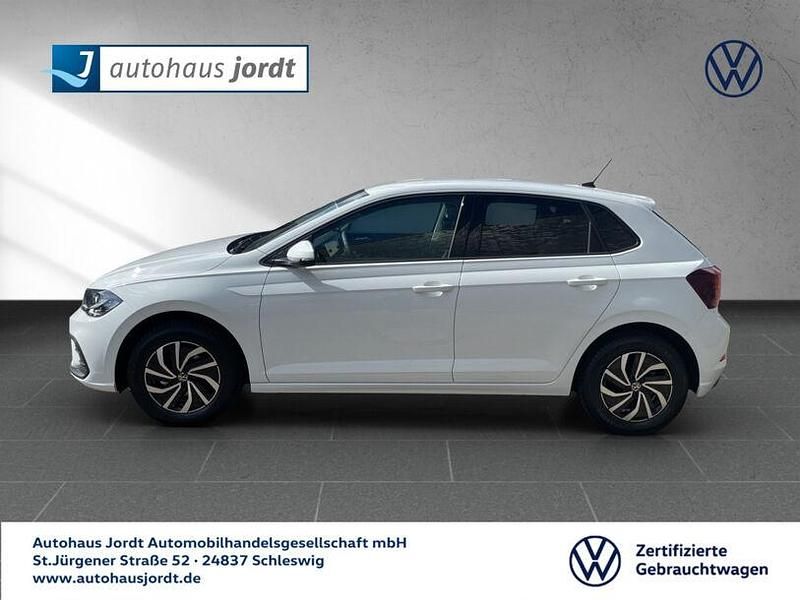 Gebraucht VW Polo Life 80 PS (58 kW) 2024 Weiß Kleinwagen