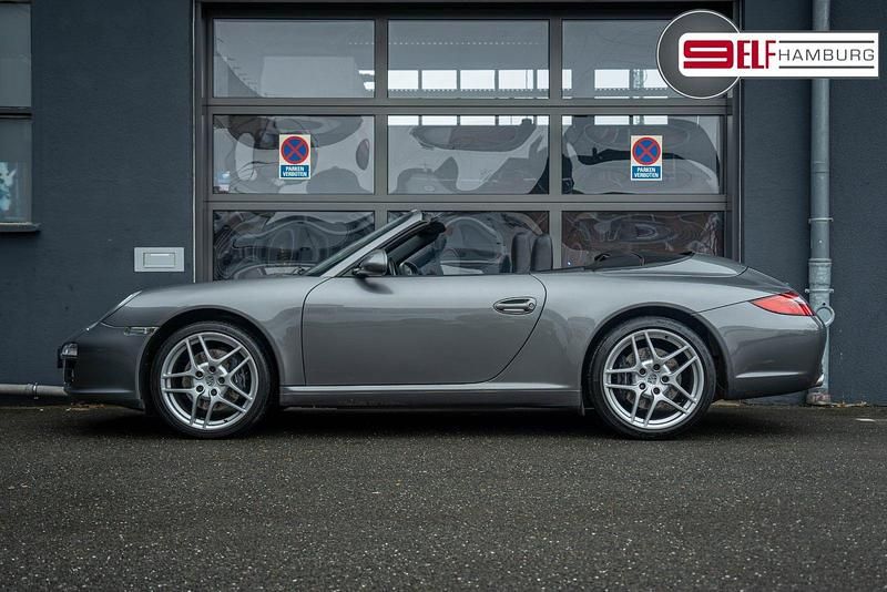 Gebraucht Porsche 997 345 PS (253 kW) 2008 Meteorgrau metallic lm7w Cabrio