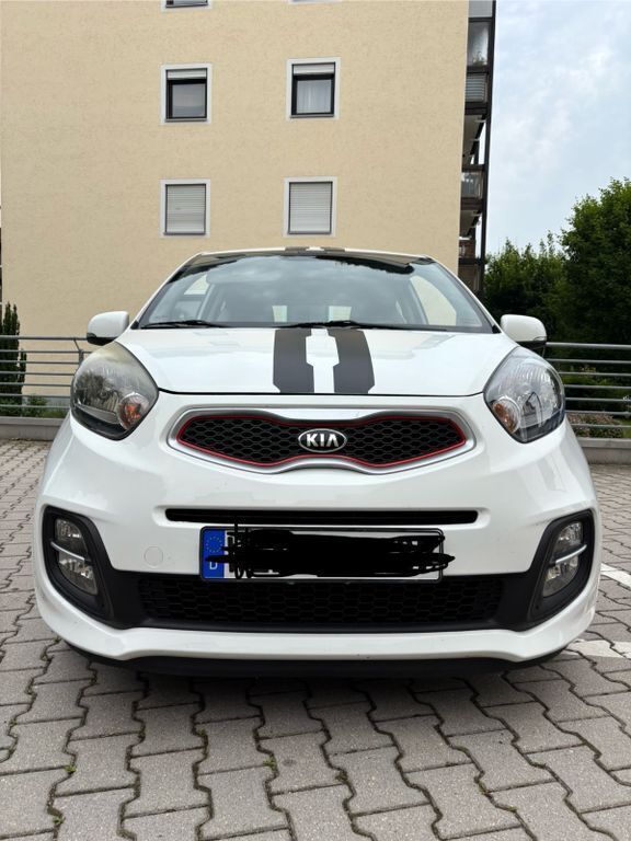 Weiß Gebraucht 2013 Kia Picanto Spirit Kleinwagen | 3.100 € (Superpreis) - Bild 1/4
