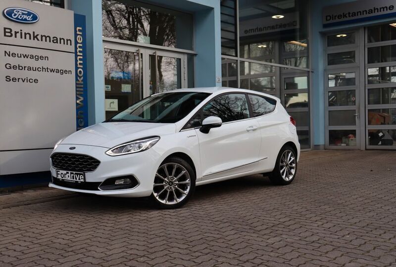 Weiß Gebraucht 2020 Ford Fiesta Vignale Kleinwagen | 14.990 € (Fairer Preis) - Bild 1/4