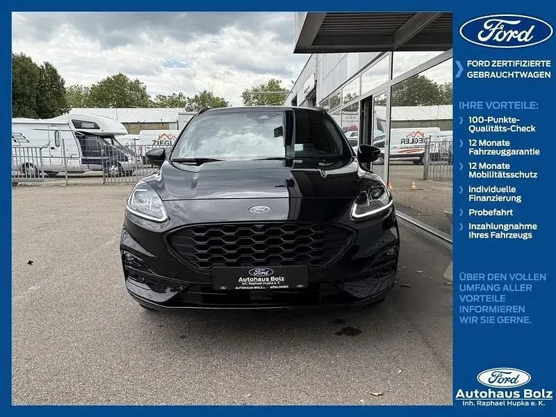 Schwarz Gebraucht 2022 Ford Kuga ST-Line X SUV | 25.990 € (Fairer Preis) - Bild 1/4