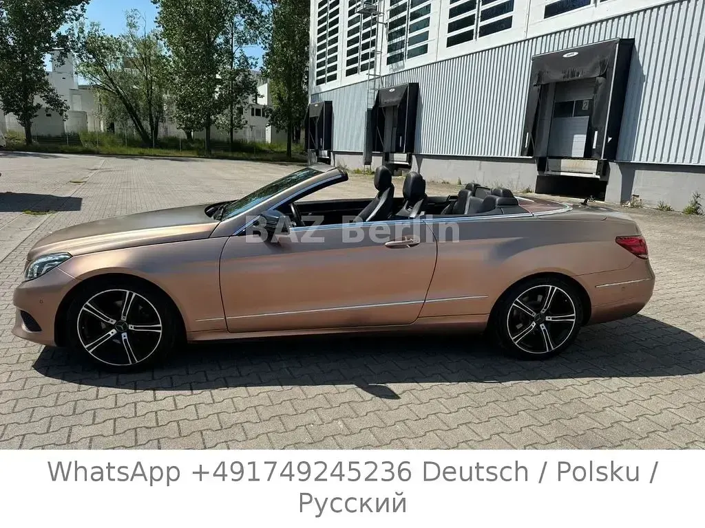Gebraucht Mercedes E200 184 PS (135 kW) 2014 Schwarz Cabrio