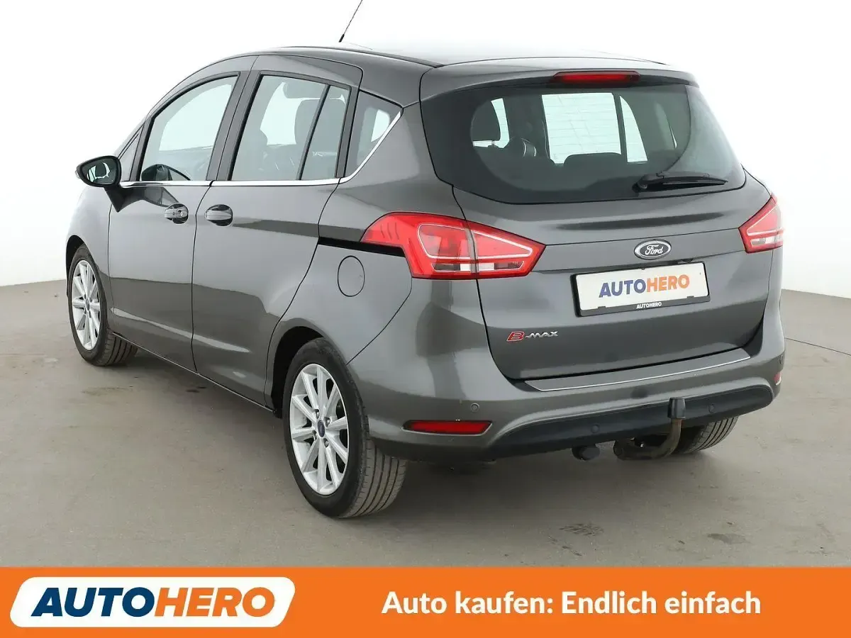 Brugt Ford B-MAX Titanium 105 HK (77 kW) 2016 Grå MPV