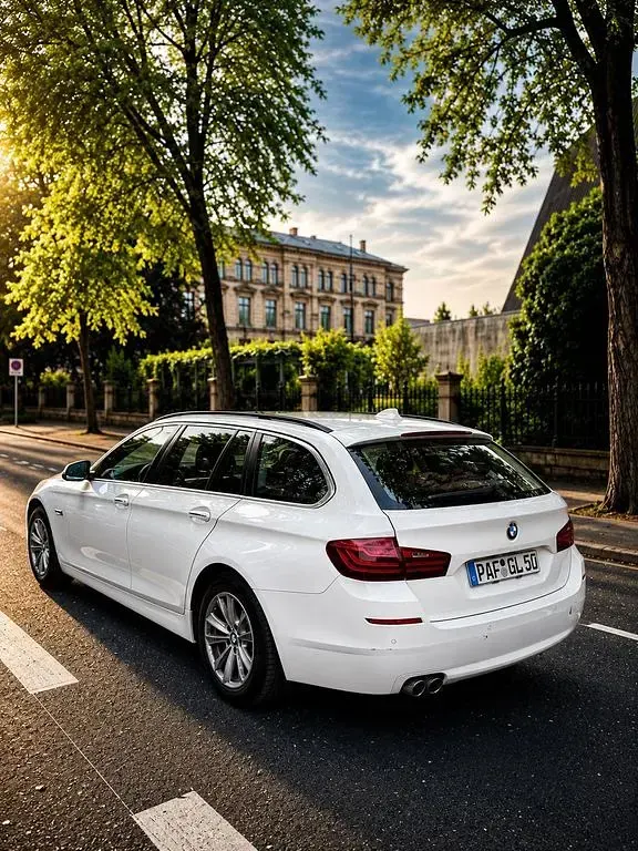 Gebraucht BMW 520 190 PS (139 kW) 2016 Weiß Kombi