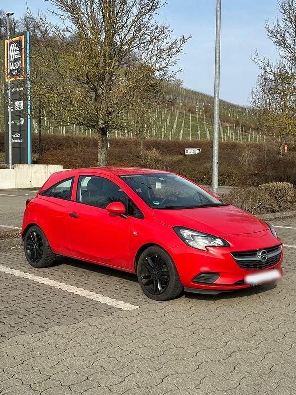 Gebraucht Opel Corsa Innovation 90 PS (66 kW) 2016 Rot Kleinwagen