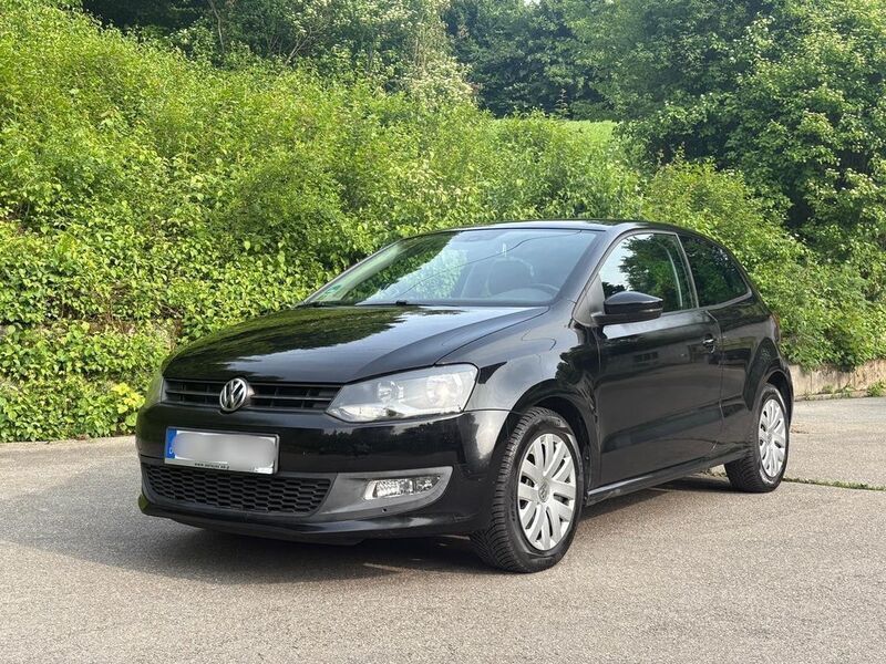 Schwarz Gebraucht 2012 VW Polo Comfortline Kleinwagen | 3.799 € (Superpreis) - Bild 1/4