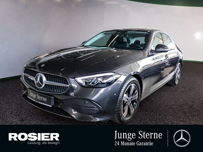 Grau / metalliclack graphitgrau Gebraucht 2023 Mercedes C200 Advanced Plus Limousine | 41.590 € (Fairer Preis) - Bild 1/4