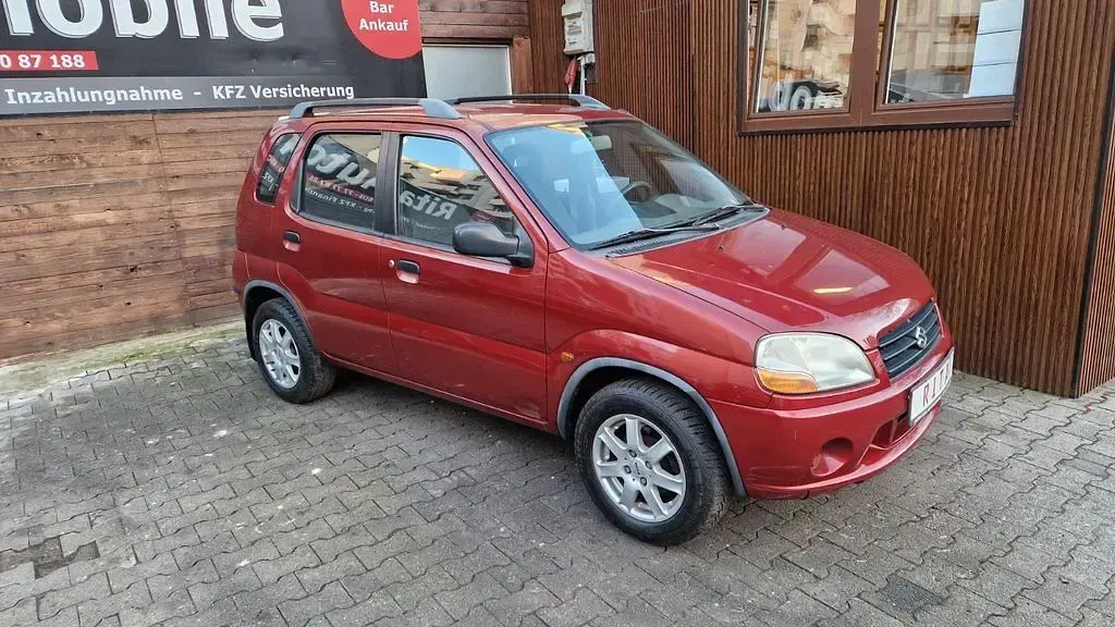 Gebraucht Suzuki Ignis 83 PS (61 kW) 2001 Rot Kleinwagen