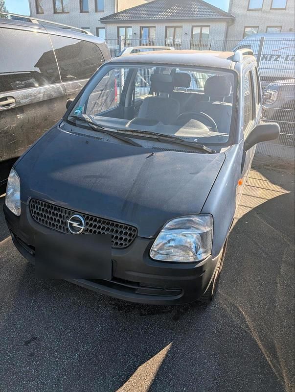 Gebraucht Opel Agila 59 PS (43 kW) 2001 Blau Van / Kleinbus
