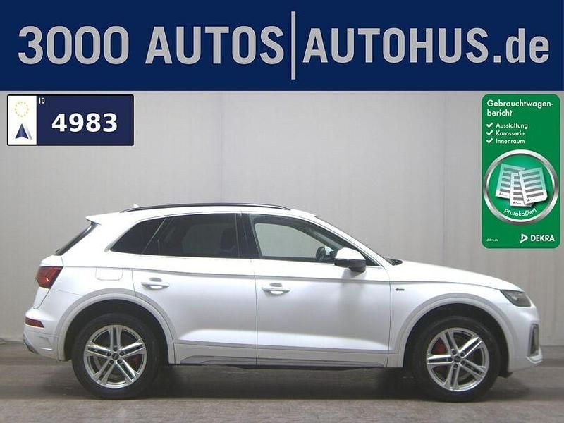 Ibisweiss (metallic) Gebraucht 2022 Audi Q5 S-Line SUV | 29.980 € (Guter Preis) - Bild 1/4
