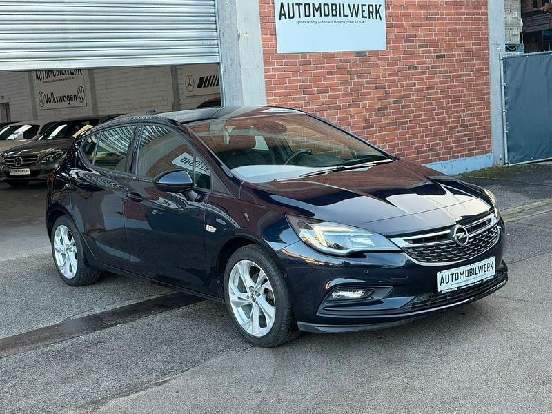 Gebraucht Opel Astra Dynamic 125 PS (91 kW) 2018 Blau Limousine