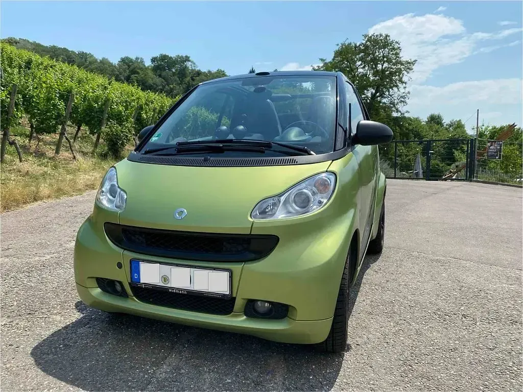 Gebraucht Smart ForTwo Cabrio Passion 71 PS (52 kW) 2010 Grün Cabrio