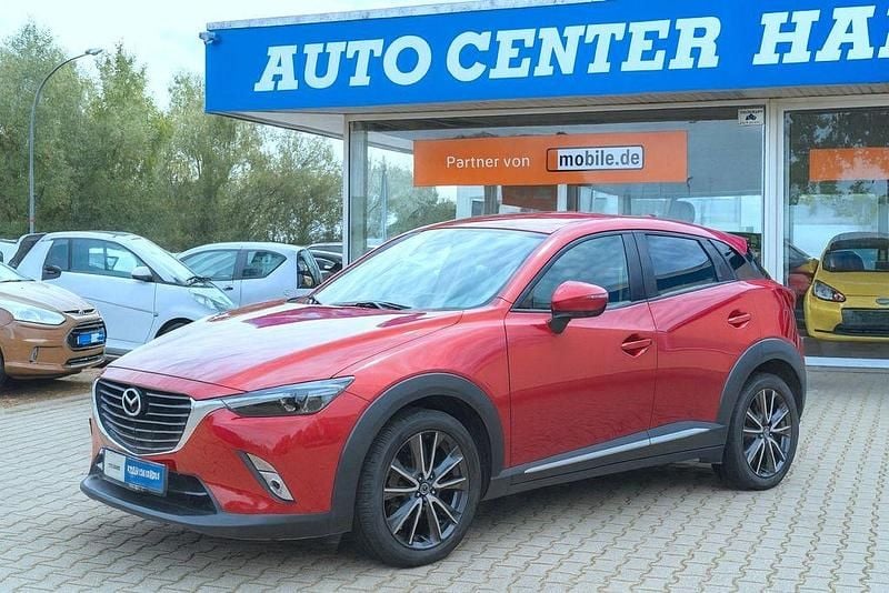 Rot Gebraucht 2016 Mazda CX-3 Sports-Line SUV | 14.990 € (Fairer Preis) - Bild 1/4