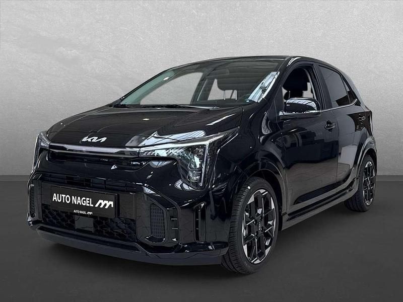 Schwarz ((abp)aurora black pearl) Neu 2025 Kia Picanto GT-Line Kleinwagen | 19.390 € (Fairer Preis) - Bild 1/4