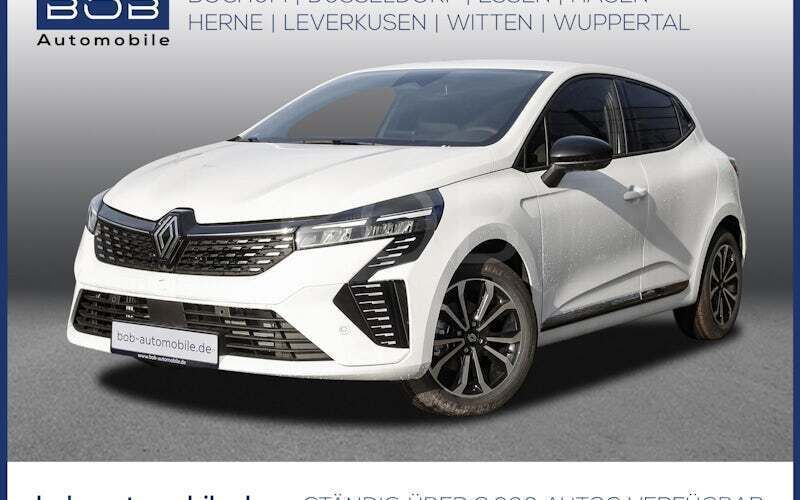 Arktisweiß (weiß) Gebraucht 2025 Renault Clio V Techno Kleinwagen | 22.990 € (Teuer) - Bild 1/4