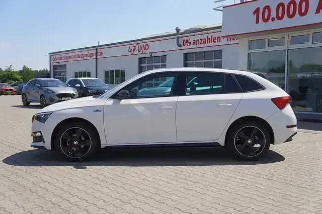 Gebraucht Skoda Scala Monte Carlo 95 PS (69 kW) 2021 Candy weiss Kleinwagen