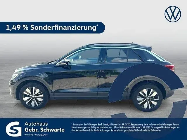 Gebraucht VW T-Roc Goal 150 PS (110 kW) 2025 Schwarz SUV