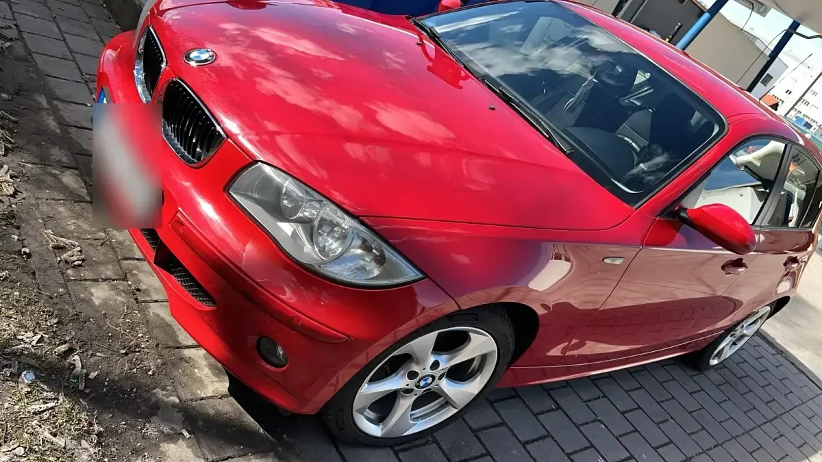 Gebraucht BMW 118 143 PS (105 kW) 2007 Rot Kleinwagen