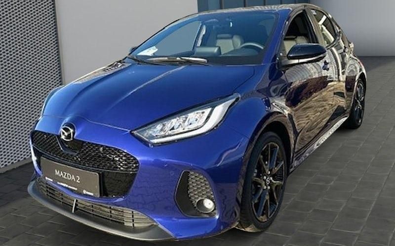 Neu Mazda 2 Homura-Line 116 PS (85 kW) 2025 Blau Limousine