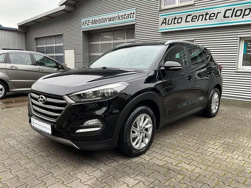 Schwarz Gebraucht 2016 Hyundai Tucson Intro Edition SUV | 15.950 € (Fairer Preis) - Bild 1/4