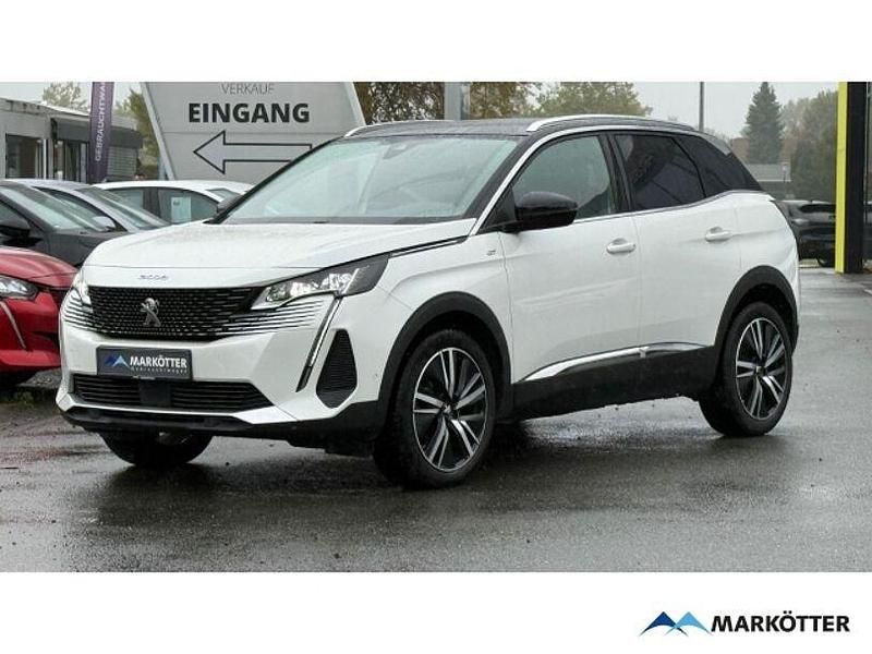 Weiss Gebraucht 2023 Peugeot 3008 GTi SUV | 25.980 € (Fairer Preis) - Bild 1/4