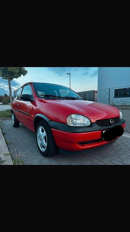Rot Gebraucht 1998 Opel Corsa Kleinwagen | 3.900 € - Bild 1/4