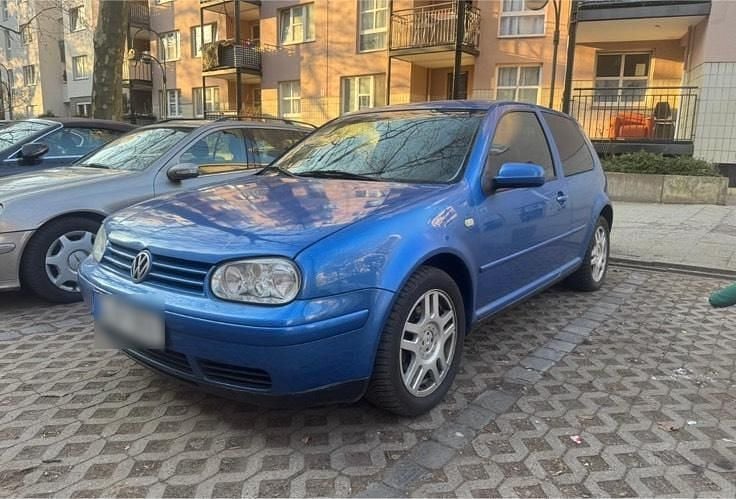 Gebraucht VW Golf IV 115 PS (84 kW) 1998 Blau Kleinwagen