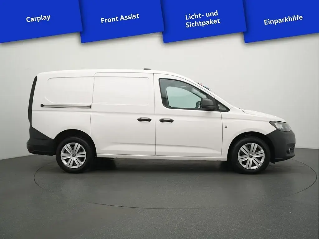 Gebraucht VW Caddy Maxi 122 PS (89 kW) 2021 Candy weiss Van / Kleinbus