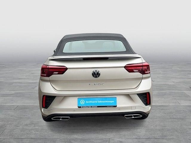 Gebraucht VW T-Roc Cabriolet R-line 150 PS (110 kW) 2025 Silber Cabrio