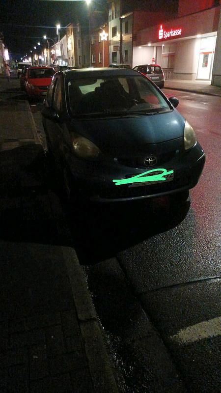 Blau Gebraucht 2008 Toyota Aygo Kleinwagen | 1.750 € (Fairer Preis) - Bild 1/3