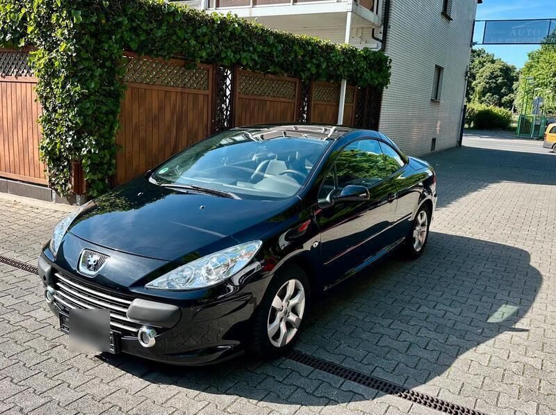 Schwarz Gebraucht 2008 Peugeot 307 CC Cabrio | 3.050 € (Guter Preis) - Bild 1/4