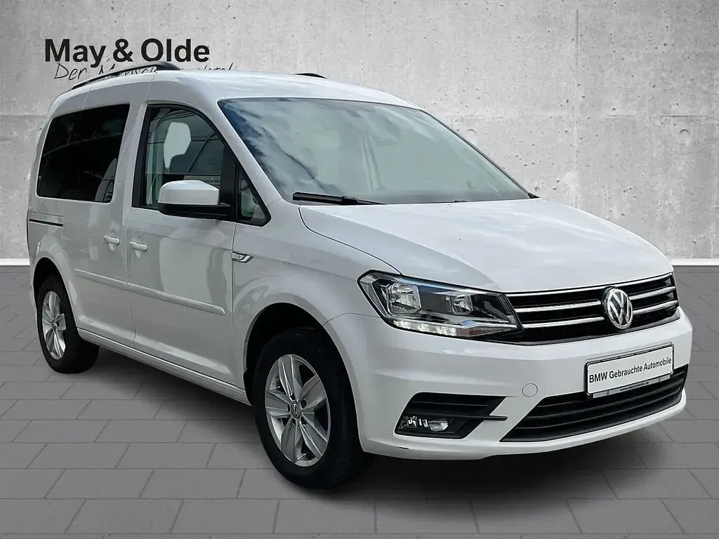 Gebraucht VW Caddy Comfortline 131 PS (96 kW) 2020 Weiss Van / Kleinbus