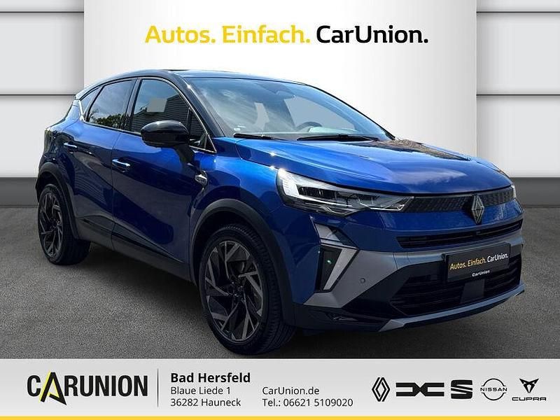 Neu Renault Captur Esprit Alpine 158 PS (116 kW) 2025 Ironblau metallic, black pear SUV
