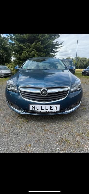 Blau Gebraucht 2015 Opel Insignia Limousine | 6.499 € (Fairer Preis) - Bild 1/3