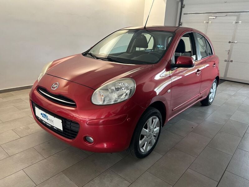 Gebraucht Nissan Micra Acenta 80 PS (58 kW) 2011 Rot Kleinwagen