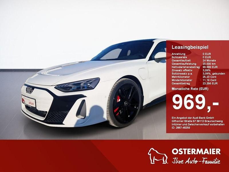 Arkonaweiß Gebraucht 2025 Audi e-tron GT quattro Ambiente Limousine | 99.999 € (Guter Preis) - Bild 1/4