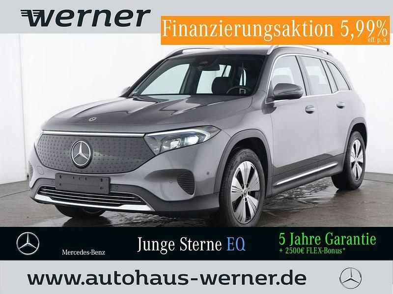 Lack mountaingrau (metallic) Gebraucht 2024 Mercedes EQB350 Advanced Plus SUV | 37.937 € (Superpreis) - Bild 1/4