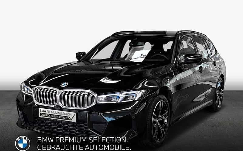 Saphirschwarz Gebraucht 2023 BMW 318 M Sport Kombi | 30.990 € (Guter Preis) - Bild 1/4