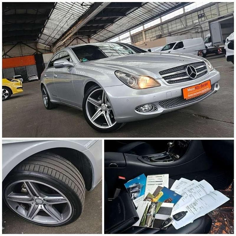 Iridiumsilber metalliclack Gebraucht 2009 Mercedes CLS320 Edition Limousine | 16.450 € - Bild 1/4
