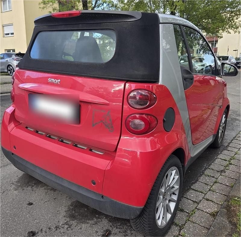 Gebraucht Smart ForTwo Cabrio 71 PS (52 kW) 2009 Rot Cabrio
