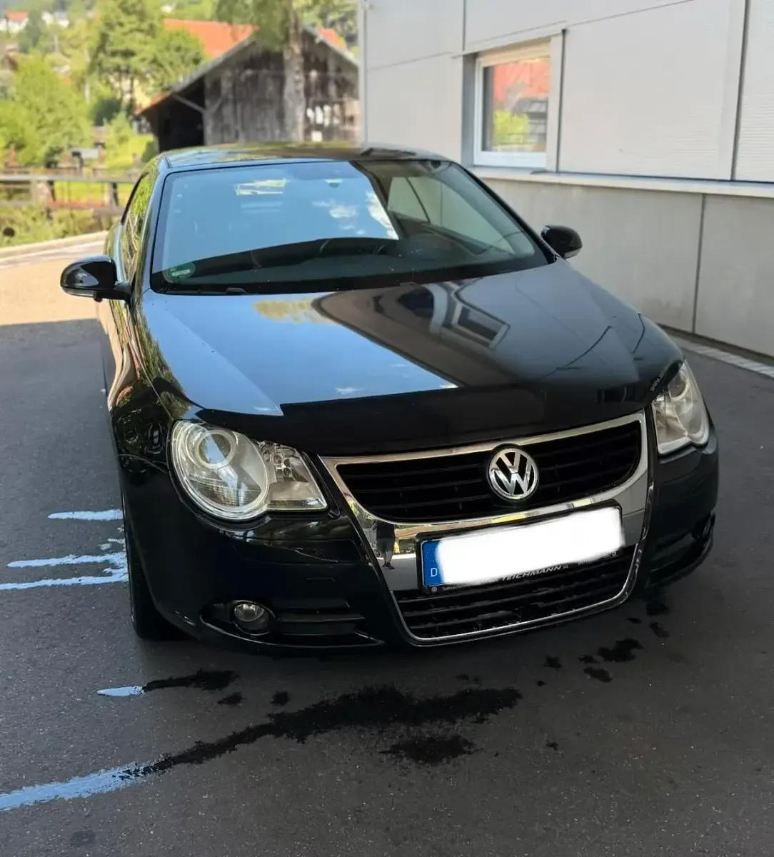 Gebraucht VW Eos 140 PS (102 kW) 2007 Schwarz Cabrio