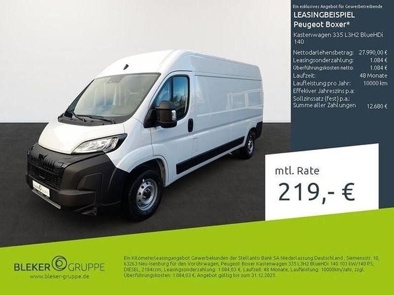 Kaolinweiß Gebraucht 2024 Peugeot Boxer Van | 27.480 € (Guter Preis) - Bild 1/3