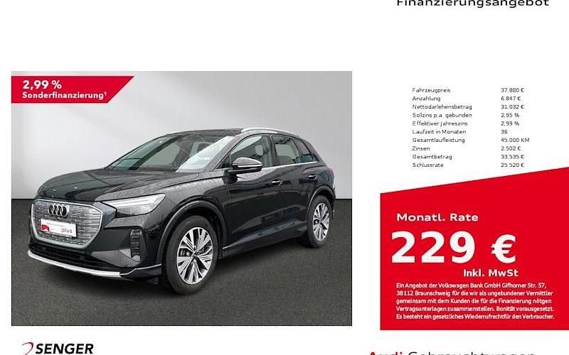 Gebraucht Audi Q4 e-tron Advanced 219 kW (299 PS) 2023 Mythosschwarz metallic SUV