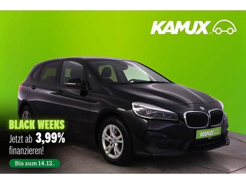 Schwarz Gebraucht 2020 BMW 218 Active Tourer Advantage Van / Kleinbus | 18.800 € (Fairer Preis) - Bild 1/3