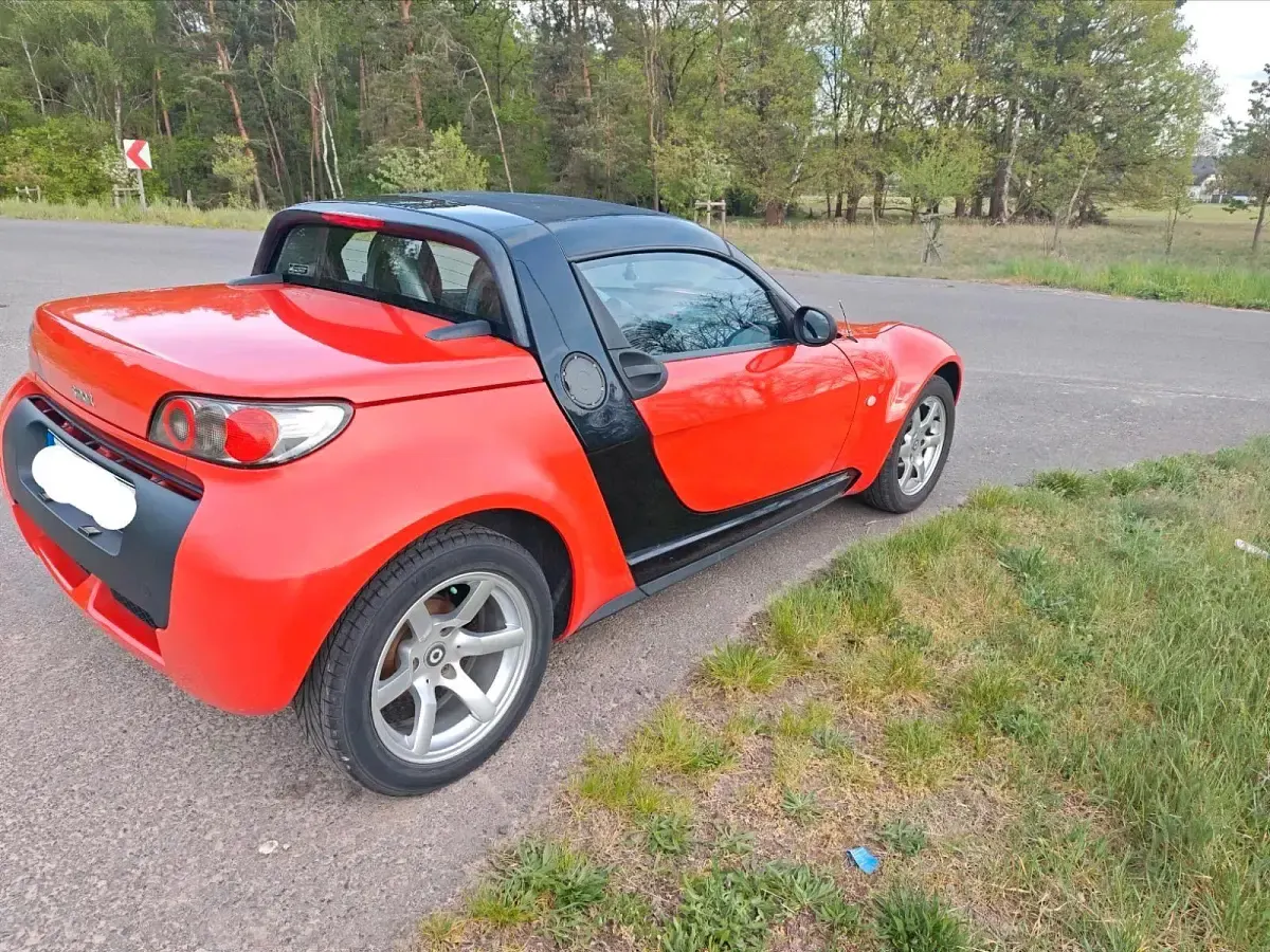 Usata Smart Roadster 82 CV (60 kW) 2003 Rosso Coupé